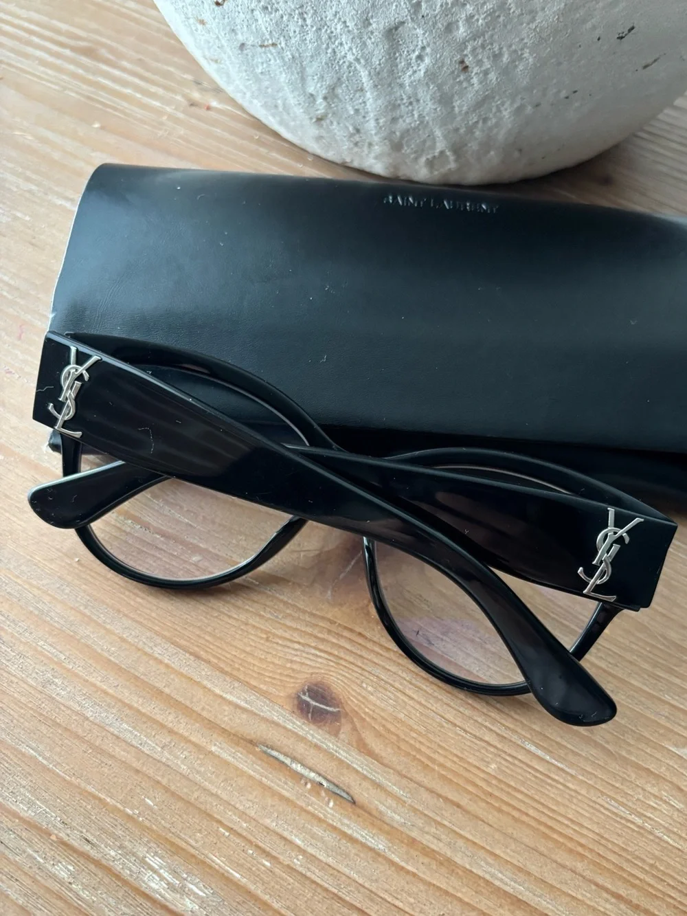 Saint Laurent Black Optical Glasses